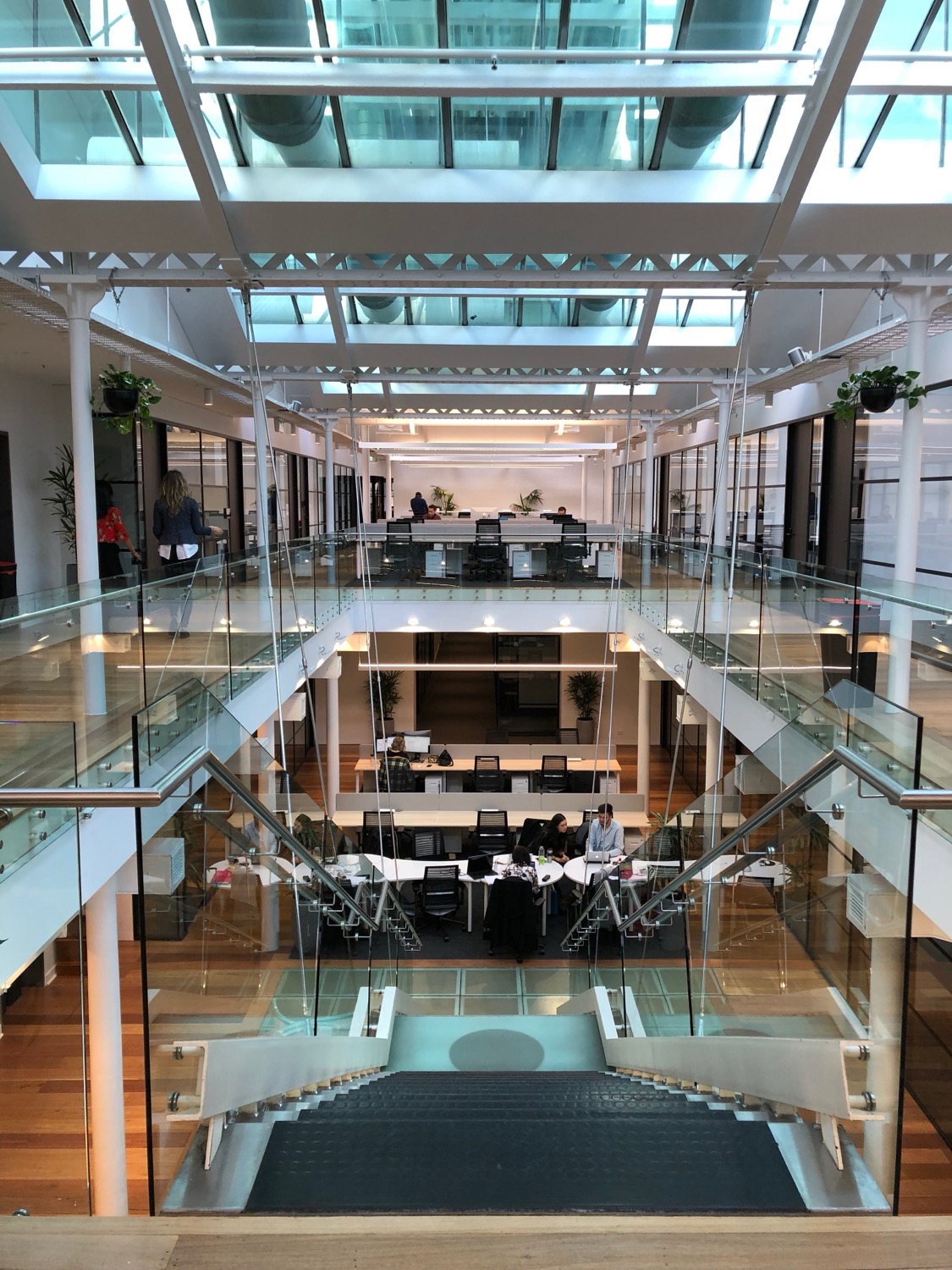 Bright, airy modern office space